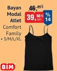 COMFORT FAMİLY BAYAN MODAL ATLET